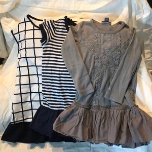 Lot of 3 Girls Dresses Size 3/3T H&M Ralph Lauren